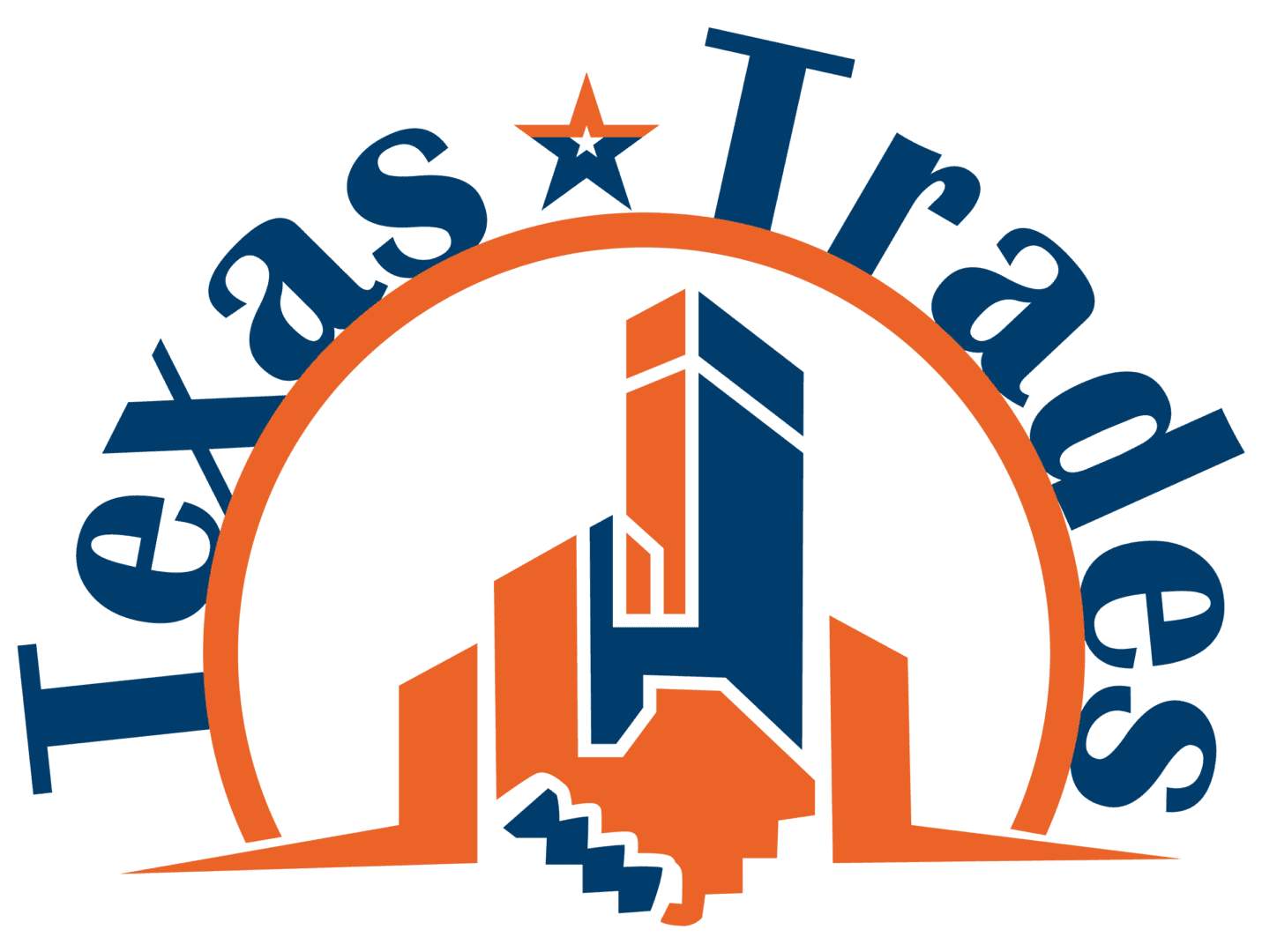 A logo of texas trade with the word " texas trade ".